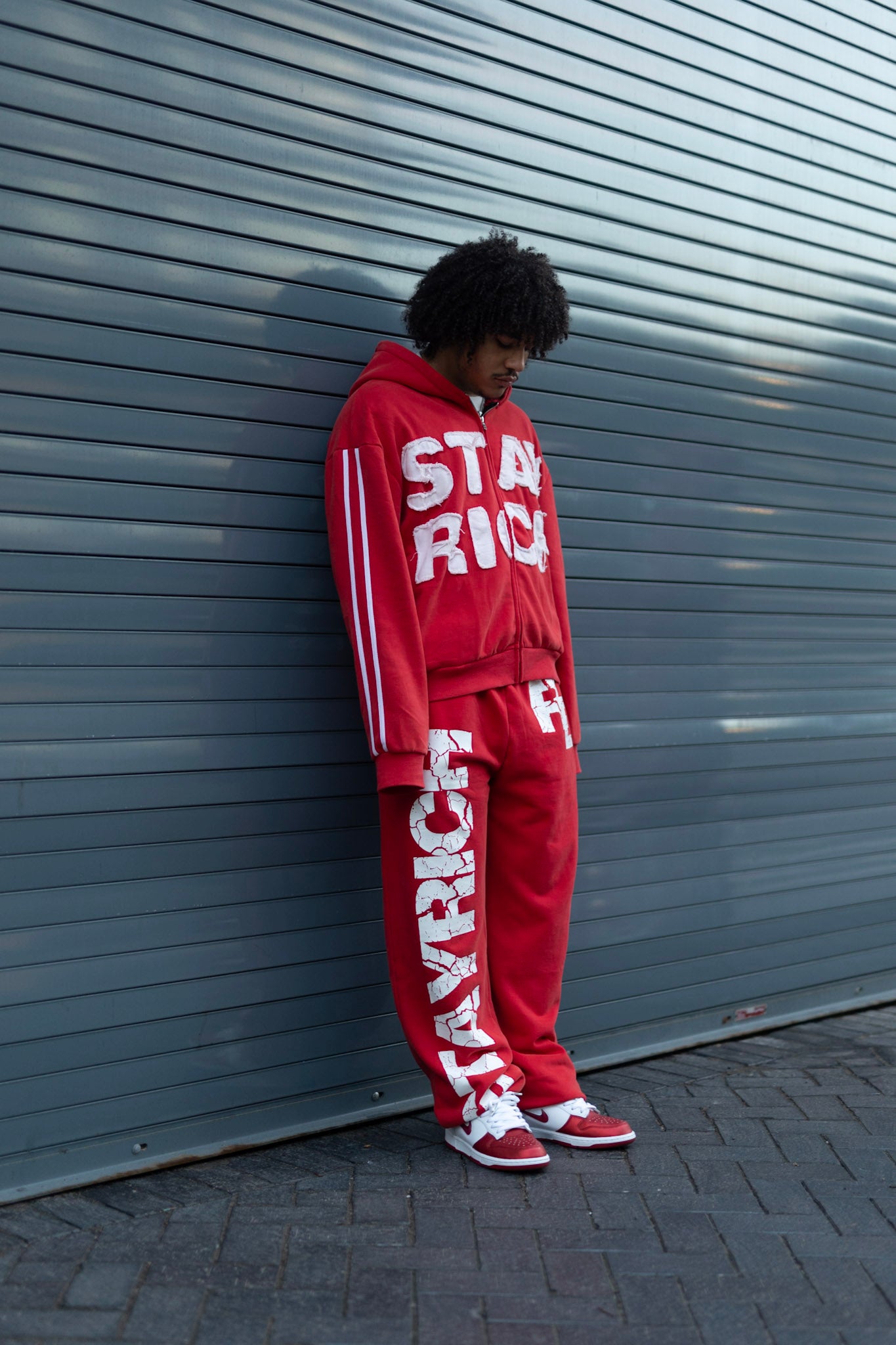 Stay Rich Pants Red