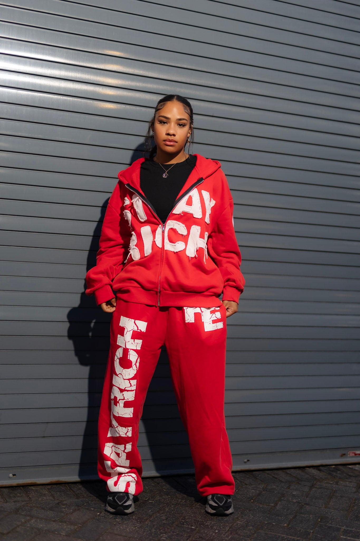 Stay Rich Pants Red
