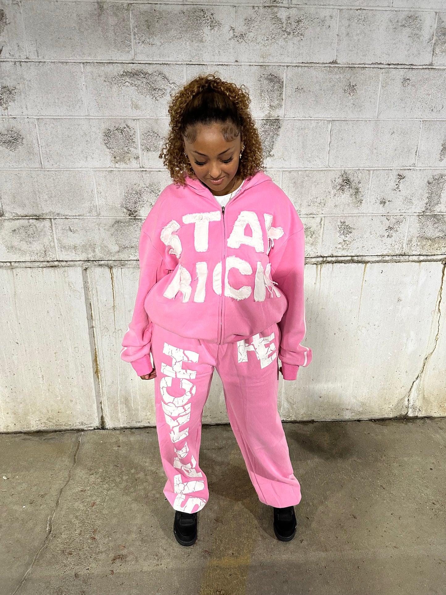 Stay Rich Pants Pink